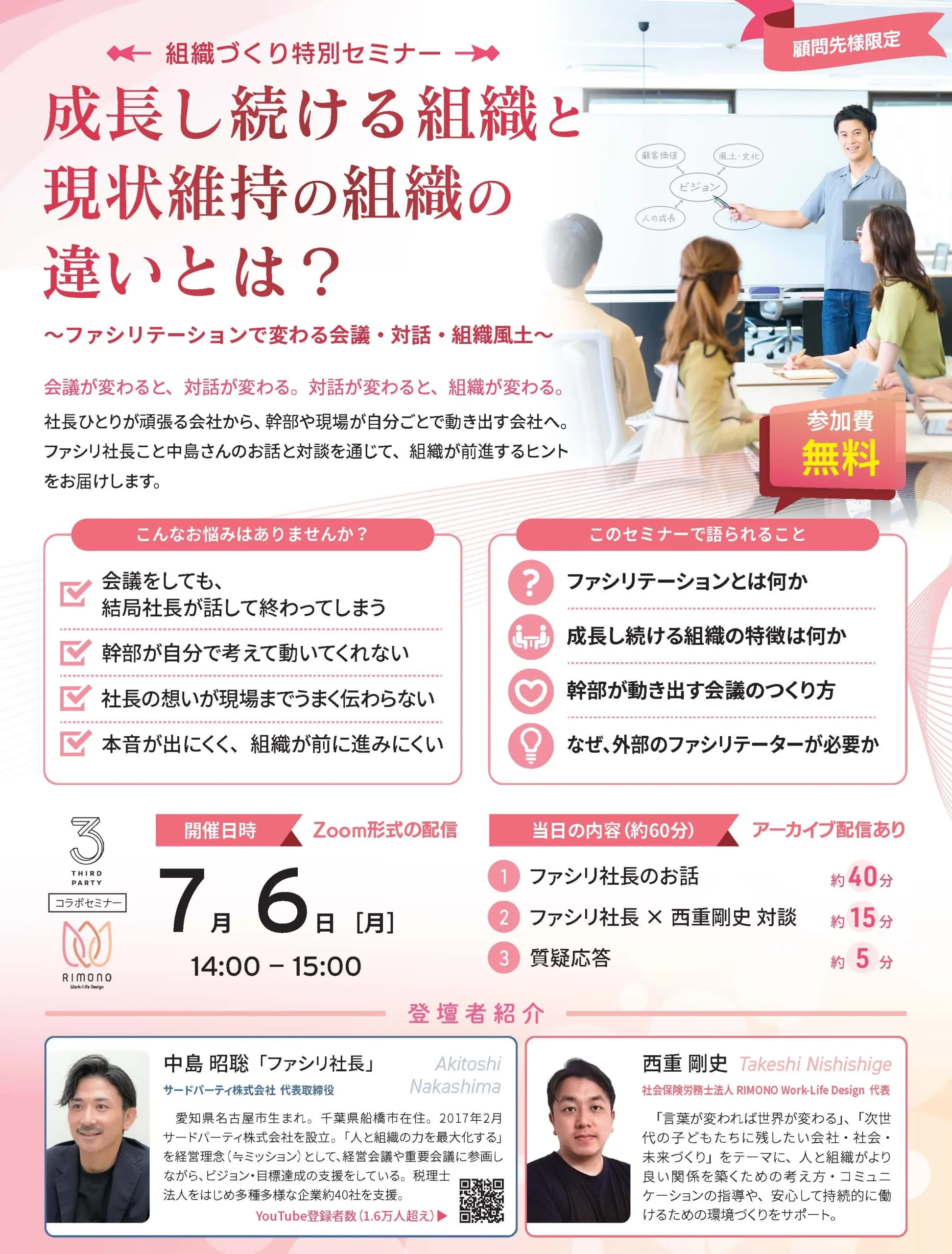 成長し続ける組織と現状維持の組織の違いとは？